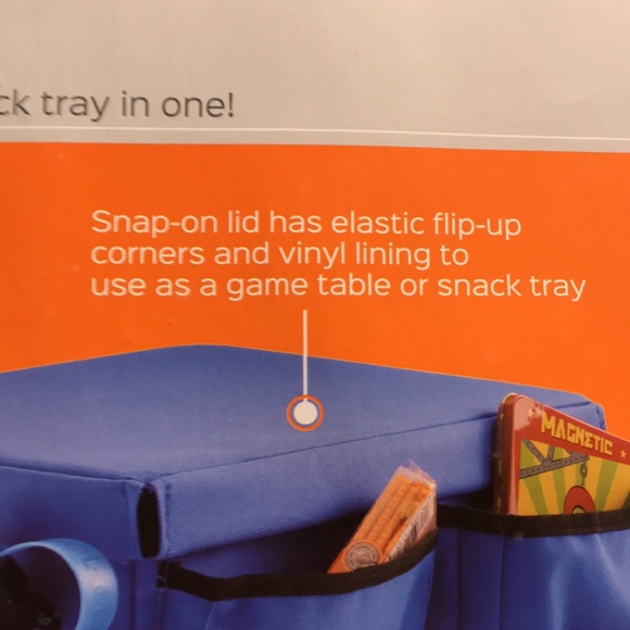 FIRM PRICE 
High Road Kids Back Seat Organizer/Color Blue & Black - Picture 13 of 16